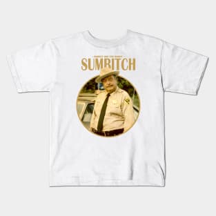 SUMBITCH POLICE Kids T-Shirt